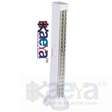 OkaeYa -Plastic Emergency Light (White, 5 Watts)